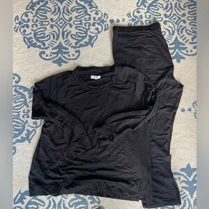 Lou and Grey 2 Piece Lounge Set Black XXL